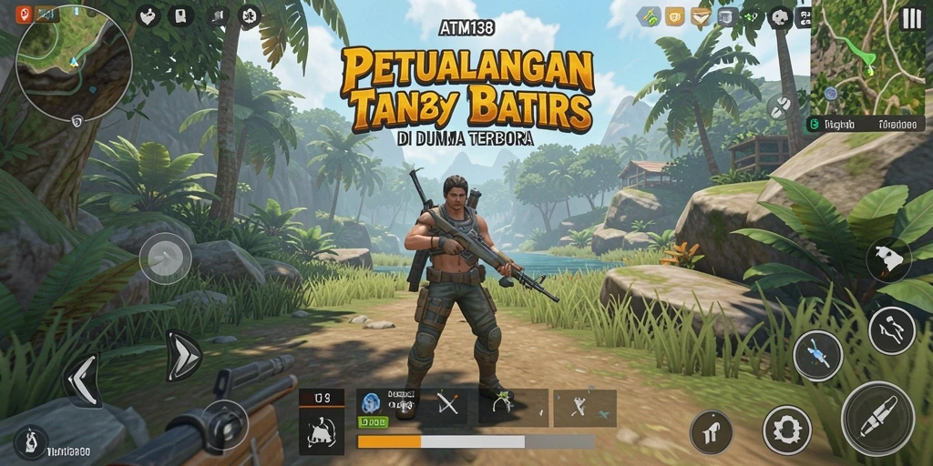 Tangkapan layar utama dari gameplay Open World ATM138 yang menakjubkan.
