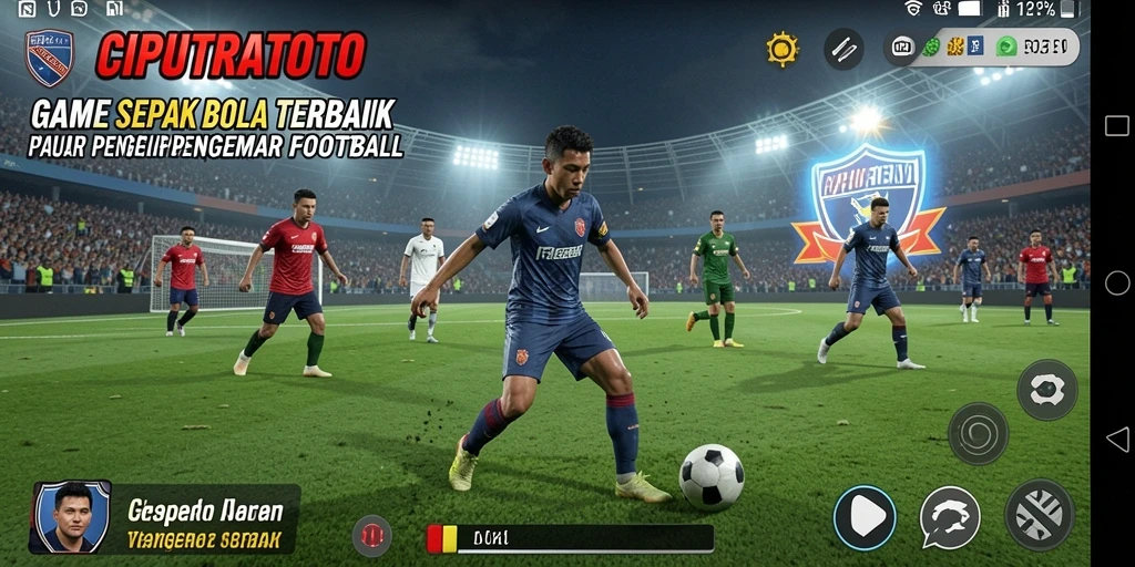 Tampilan gameplay seru dalam CIPUTRATOTO saat pertandingan berlangsung.