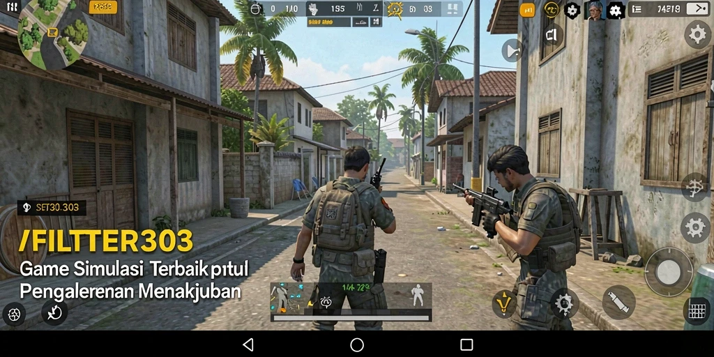Tampilan screenshot menunjukkan gameplay menarik dari FILTER303.