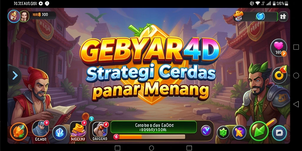 Screenshot gameplay GEBYAR4D dengan aksi strategi seru.