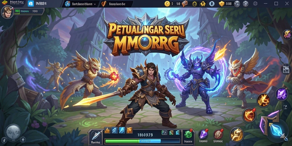 Tampilan dramatik dari gameplay <strong>IN88</strong> dengan pertarungan seru.