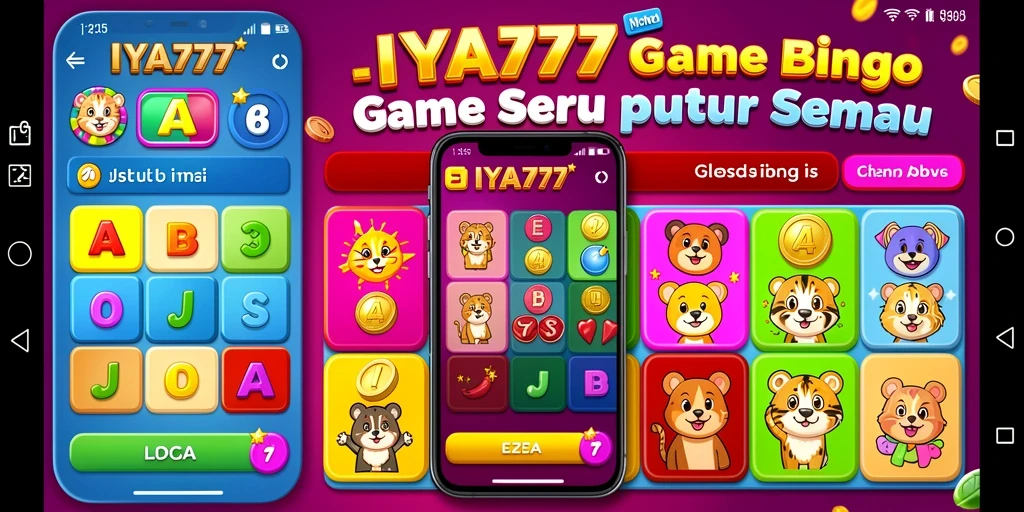 Tampilan gameplay Bingo yang seru di IYA777.