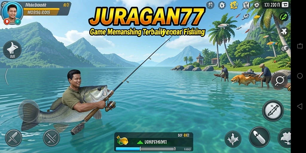 Tangkapan ikan besar dalam gameplay JURAGAN77 yang menantang.