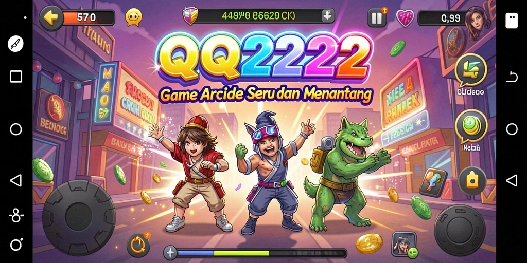 Tangkapan layar gameplay QQ222 yang seru dan penuh tantangan.
