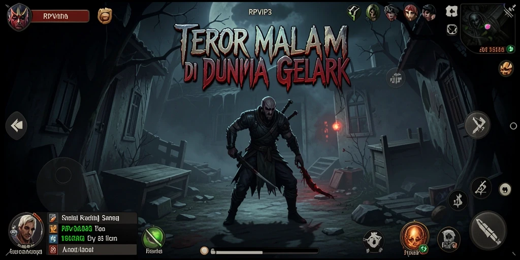 Screenshot utama dari RPVIP3 menampilkan gameplay yang mencekam dan menegangkan.