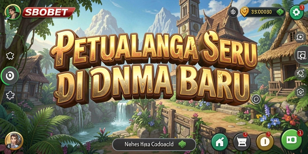 Screenshot SBOBET menampilkan gameplay petualangan yang mendebarkan.