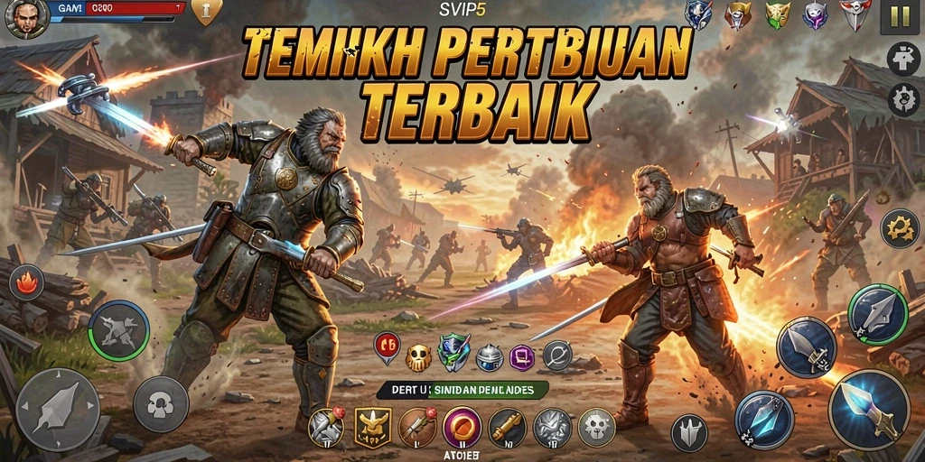 Gambaran aksi seru dalam gameplay SVIP5 yang penuh tantangan.