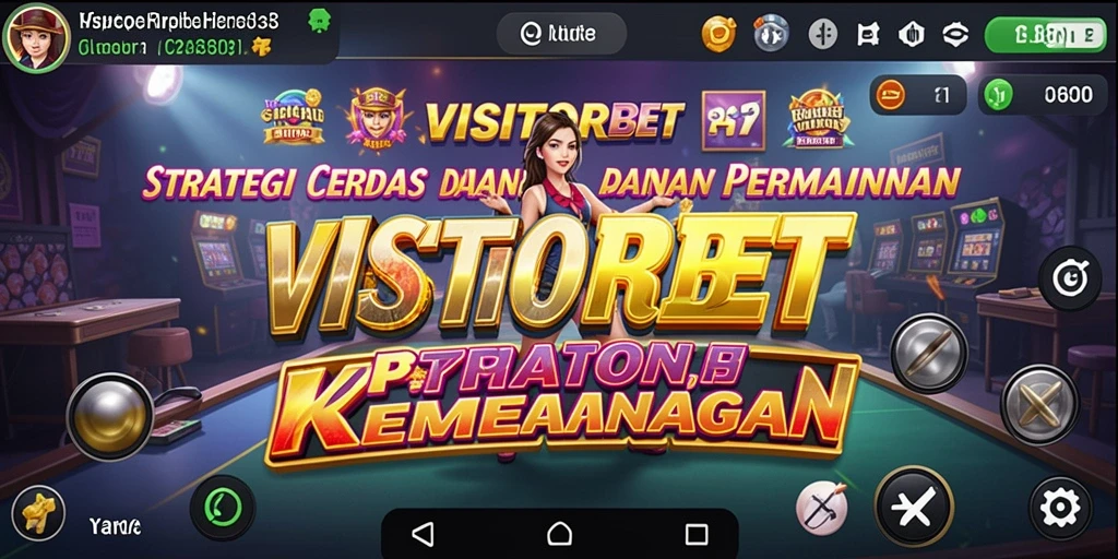 Screenshot gameplay VISITORBET yang menampilkan pertempuran strategis yang intens.