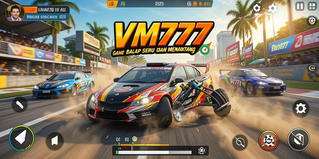 Gameplay menegangkan dengan balapan seru di VM777.